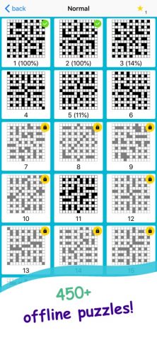 English Crosswords Puzzle Game для iOS — скриншот 2