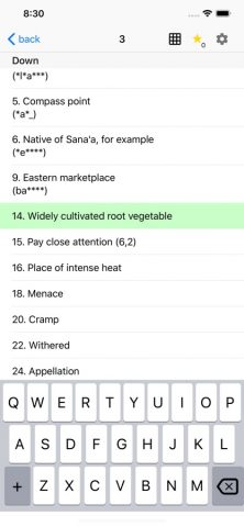 English Crosswords Puzzle Game для iOS — скриншот 3