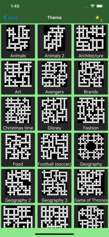 English Crosswords Puzzle Game для iOS — скриншот 5