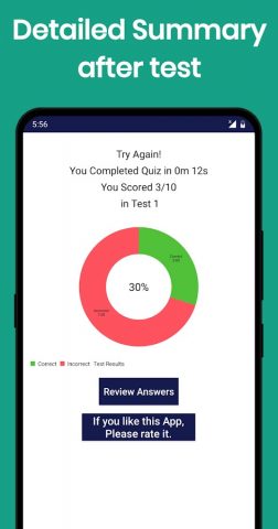 English Vocabulary Test для Android — скриншот 4