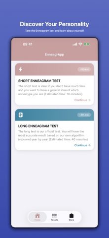 Enneagram: Personality Quiz для iOS — скриншот 1