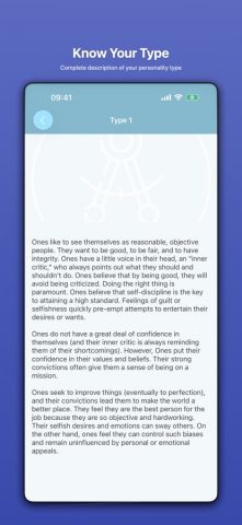 Enneagram: Personality Quiz для iOS — скриншот 4