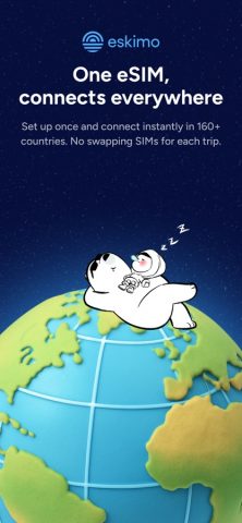 Eskimo: eSIM Travel Internet для iOS — скриншот 3