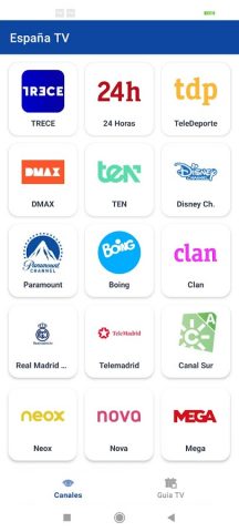 España TV TDT en directo для Android — скриншот 2