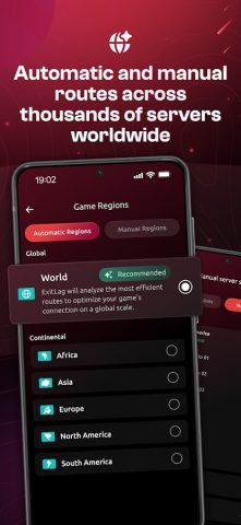 ExitLag: Lower your Ping для Android — скриншот 2
