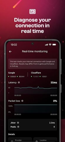ExitLag: Lower your Ping для Android — скриншот 5