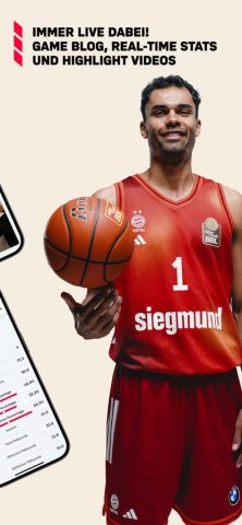 FC Bayern Basketball для iOS — скриншот 3