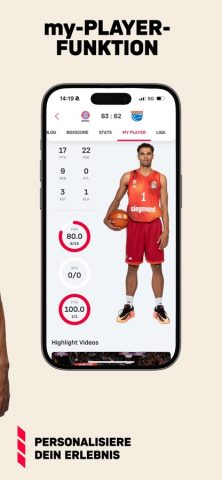 FC Bayern Basketball для iOS — скриншот 4