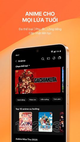 FPT Play: Phim, Anime, Bóng Đá для Android — скриншот 3
