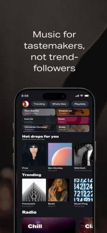 FRISKY: Electronic Music для iOS — скриншот 3