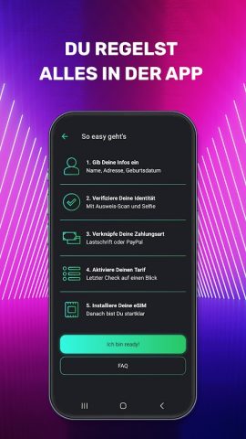 FUNK — Deine Tarif-App для Android — скриншот 3