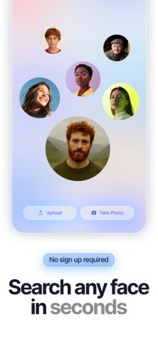 Face Search AI | Image Search для iOS — скриншот 2