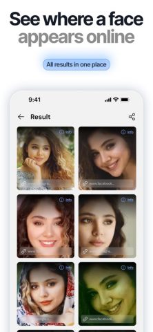 Face Search AI | Image Search для iOS — скриншот 3