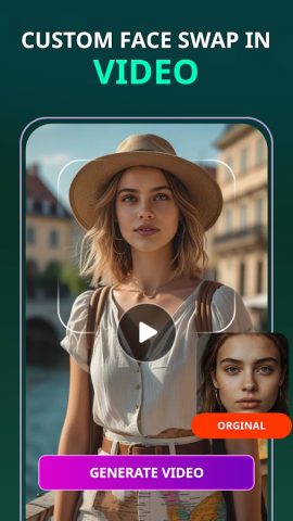 Face Swap — Photo Editor AI для Android — скриншот 1