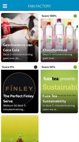 Fan App для Android — скриншот 2