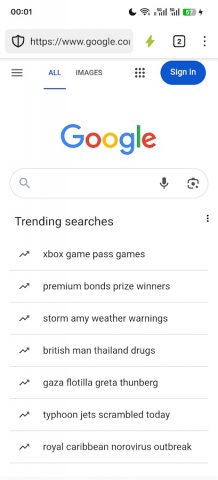 FastProxy Secure Browser для Android — скриншот 4