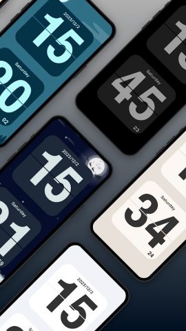 Flip Clock: World Clock для Android — скриншот 4
