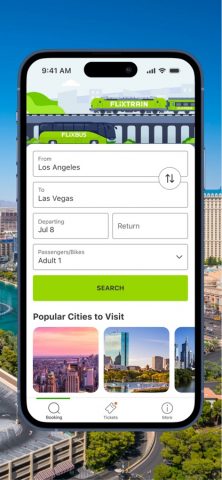 FlixBus & FlixTrain для iOS — скриншот 2
