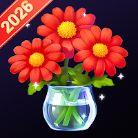 Flower Merge: Цветы Сортировка для Android