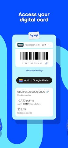 Flybuys для Android — скриншот 3