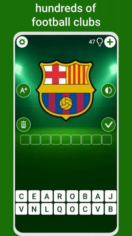 Football Clubs Logo Quiz Game для Android — скриншот 1