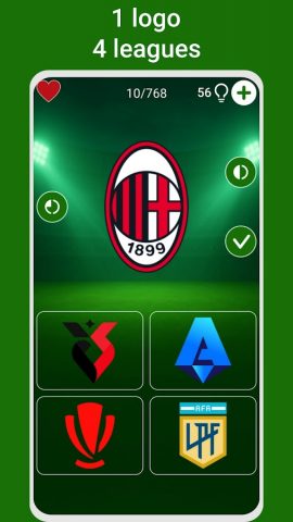 Football Clubs Logo Quiz Game для Android — скриншот 5
