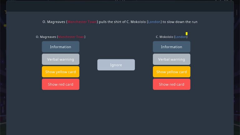 Football Referee Simulator для Android — скриншот 5