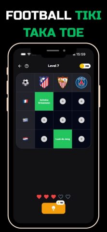 Footy Games — Football Bingo для iOS — скриншот 3