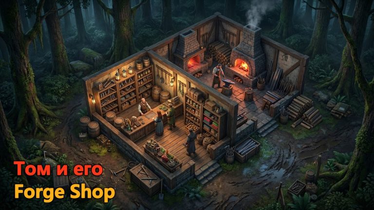 Forge Shop: деловая игра для Android — скриншот 1