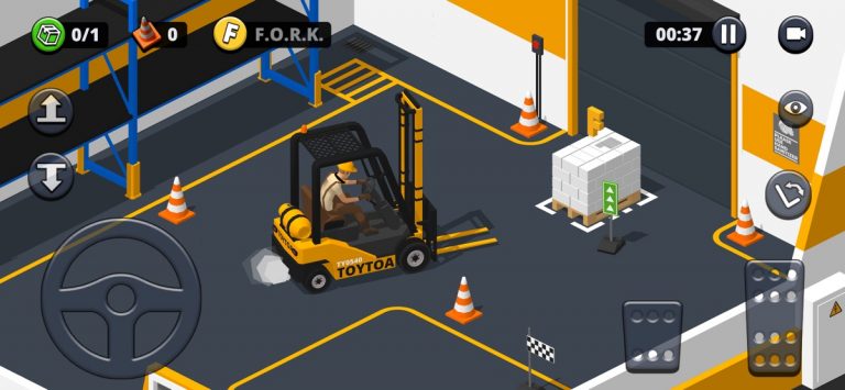 Forklift Extreme Симулятор для iOS — скриншот 1