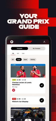 Formula 1® для Android — скриншот 3