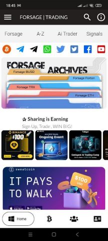 Forsage Forton: Web3 Airdrops для Android — скриншот 1