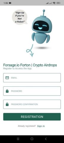 Forsage Forton: Web3 Airdrops для Android — скриншот 2