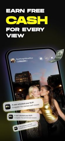 Fr – Videos, Rewards & Cash для Android — скриншот 2