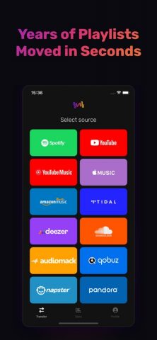 FreeYourMusic: Перенос Музыки для iOS — скриншот 2
