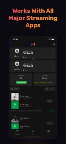 FreeYourMusic: Перенос Музыки для iOS — скриншот 3