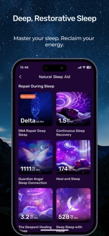 Frequency: Healing Sounds для iOS — скриншот 4