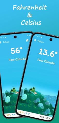 Froggy Weather для Android — скриншот 4