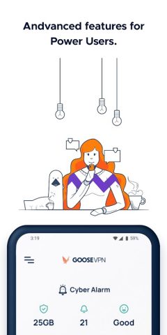 GOOSE VPN для Android — скриншот 4