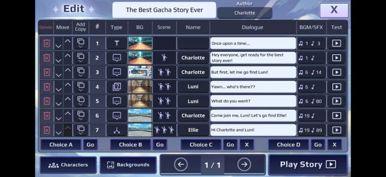 Gacha Story — VN Creator для iOS — скриншот 4