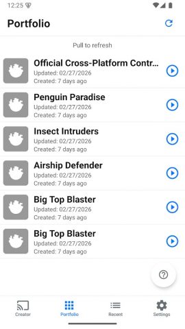 GameSalad Viewer для Android — скриншот 4