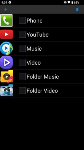 Гарнитура (наушники) Launcher для Android — скриншот 3