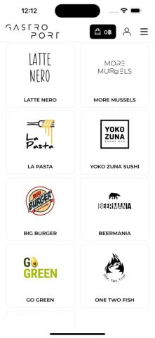 Gastro Port Delivery Phuket для iOS — скриншот 2