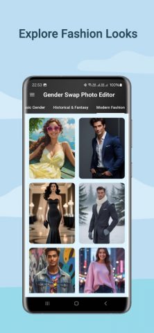 Gender Swap Photo Editor для Android — скриншот 3