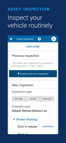 Geotab Drive для iOS — скриншот 1