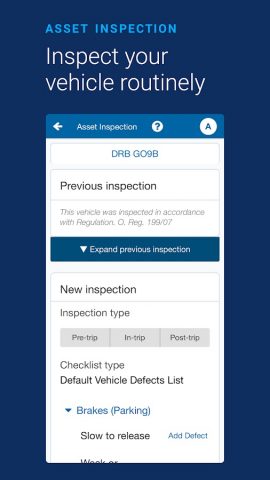 Geotab Drive для Android — скриншот 2