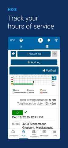 Geotab Drive для iOS — скриншот 3