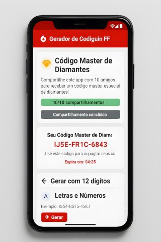 Gerador de Codiguin ff для Android — скриншот 2