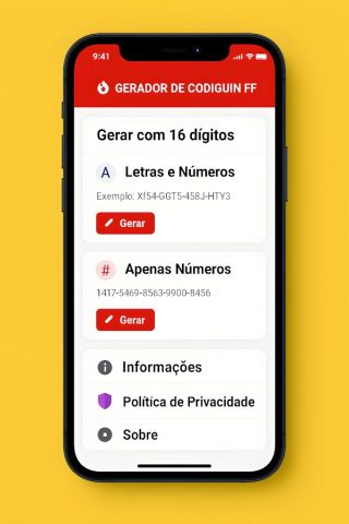 Gerador de Codiguin ff для Android — скриншот 3