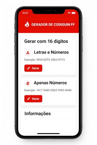 Gerador de Codiguin ff для Android — скриншот 5